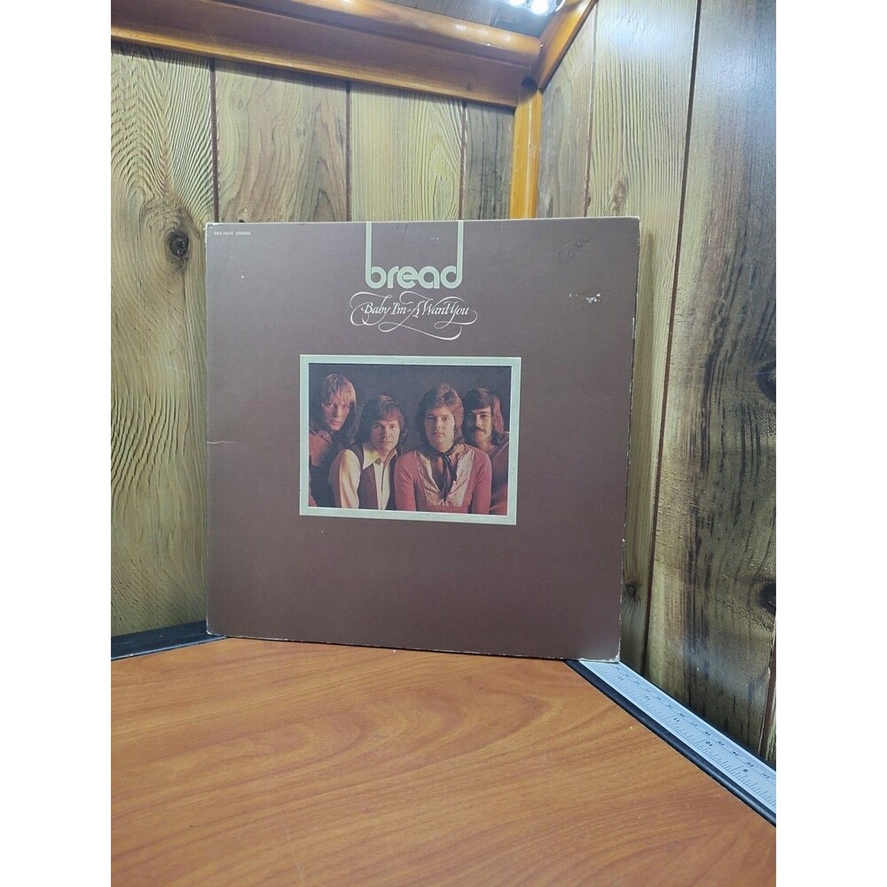Bread Baby I'm-A Want You LP Vinyl Elektra Records EKS-75015 1972
